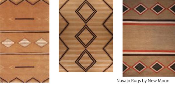new moon navajo rugs